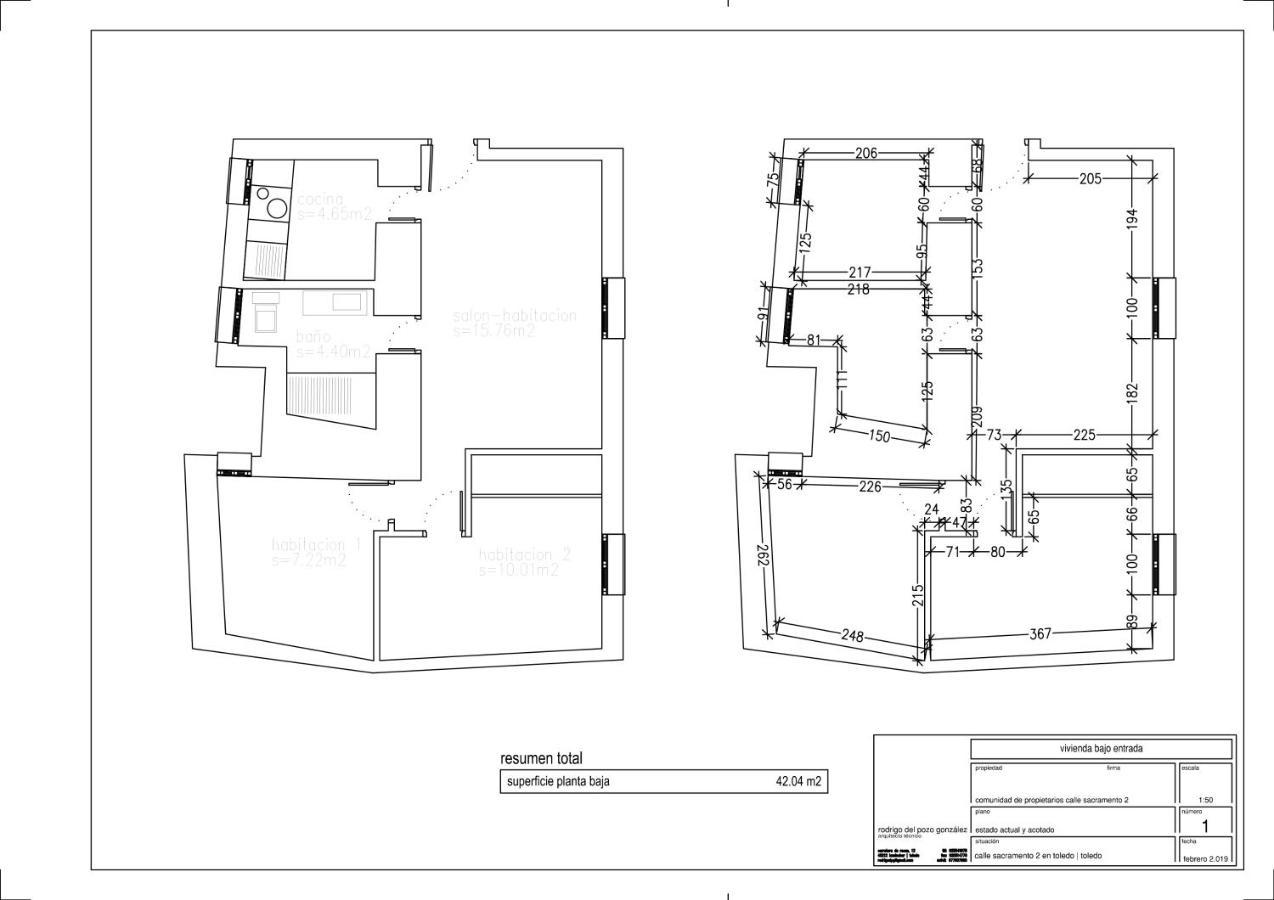 Bajo Izq Apartment Toledo Exterior photo